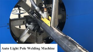 Mesin las tiang lampu jalan tiang limas dan mesin las tiang segi delapan mesin las tiang
